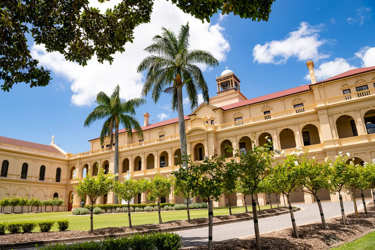 photo of nudgee college, one of the private school options for those looking at other options in the boondall school catchment