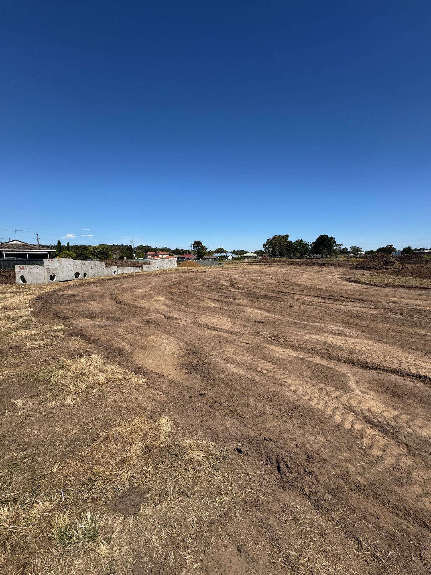 Evermore Estate Kilmore early ground works