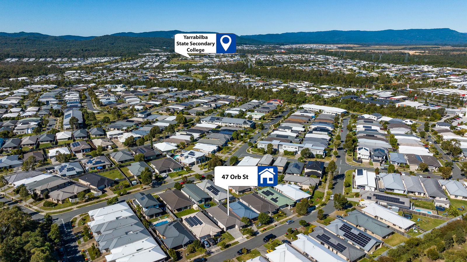 Listing image for 47 Orb St, Yarrabilba  QLD  4207