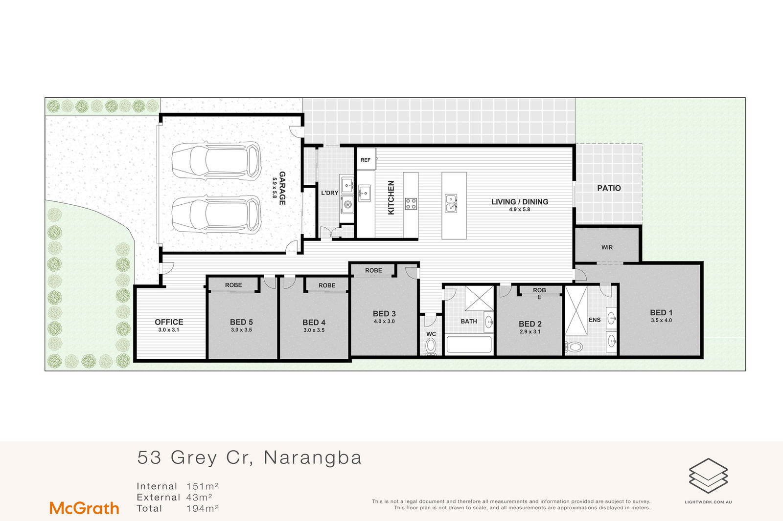 Listing image for 53 Grey Crescent, Narangba  QLD  4504