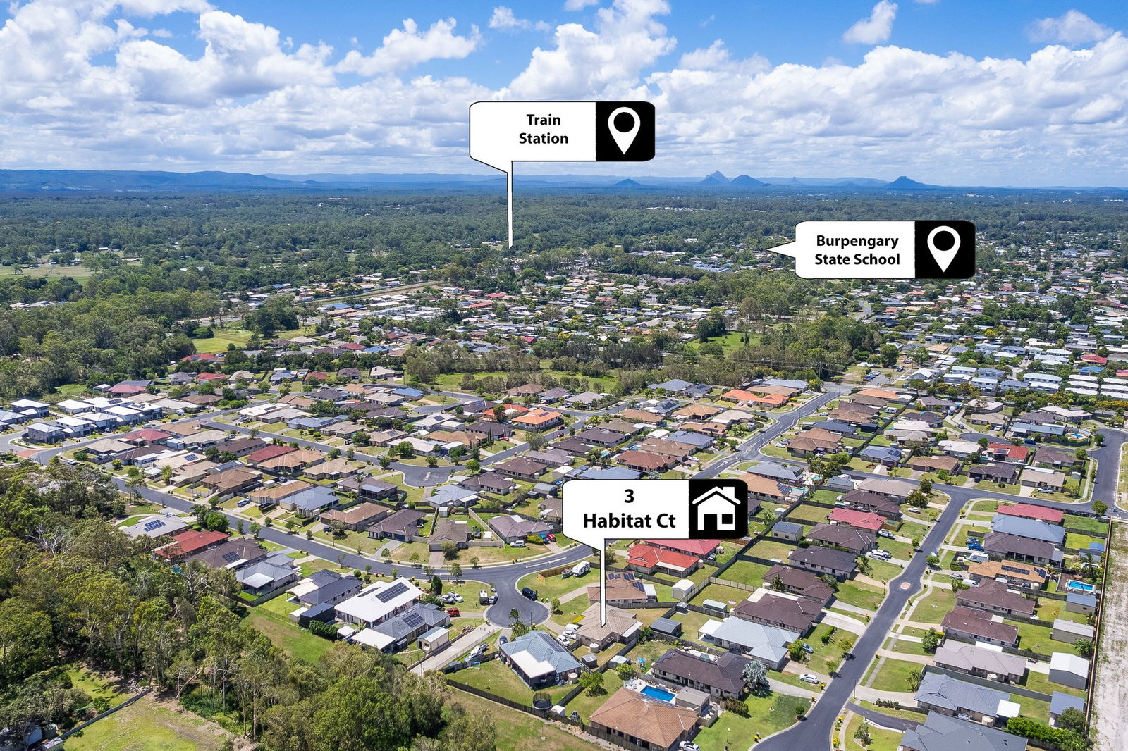 Listing image for 3 Habitat Court, Burpengary  QLD  4505