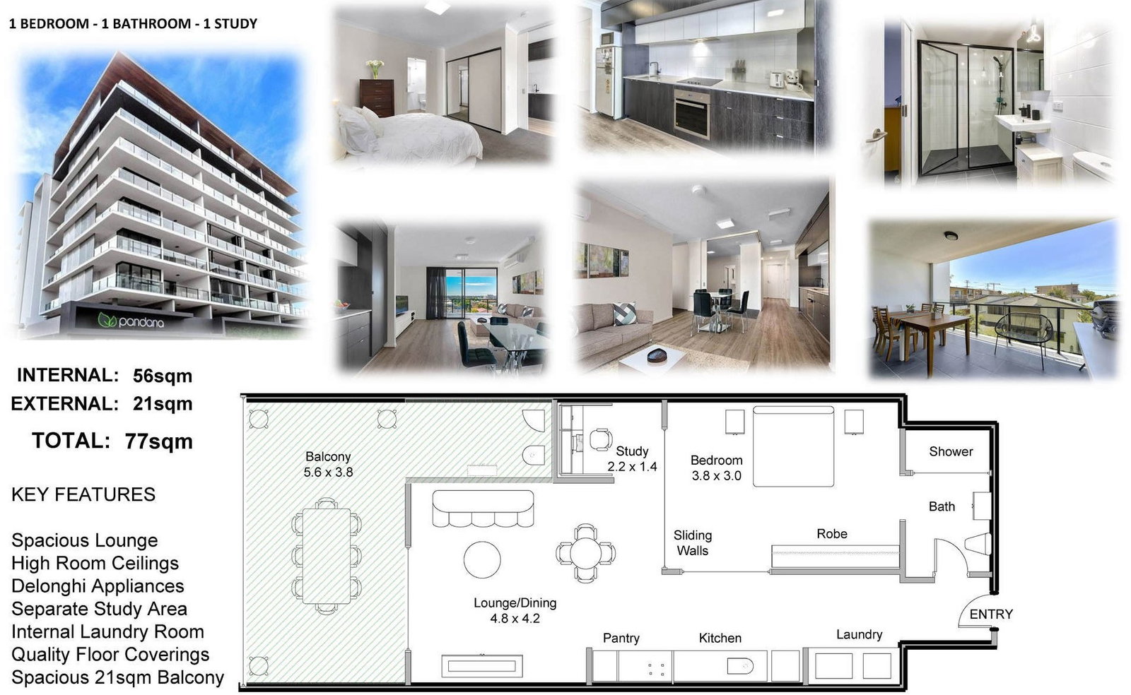 Listing image for 302/59 Latham St, Chermside  QLD  4032
