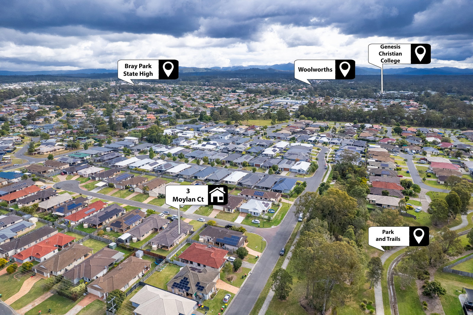 Listing image for 3 Moylan Court, Bray Park  QLD  4500