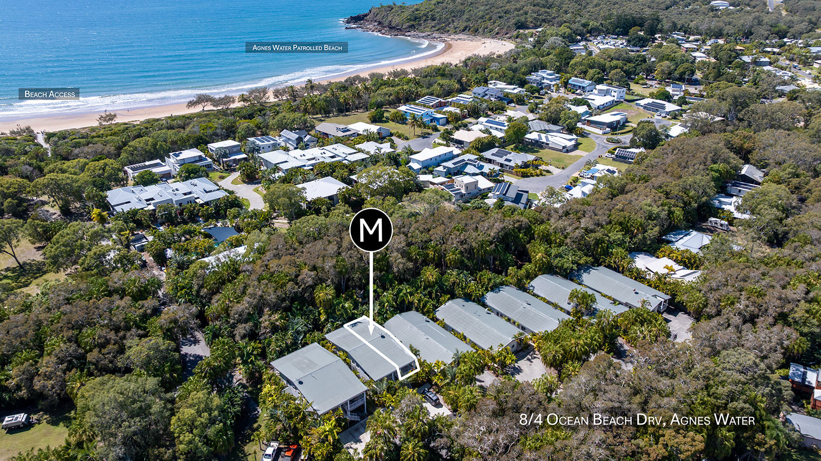 8/4 Ocean Beach Drive, Agnes Water  QLD  4677