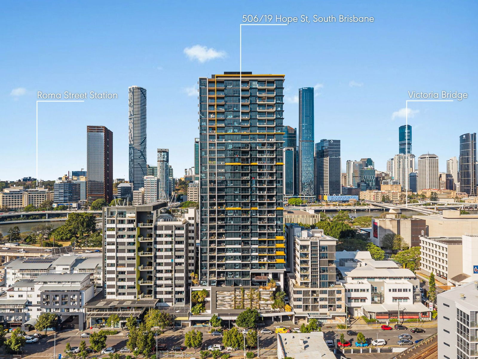 Listing image for 506/19 Hope Street, South Brisbane  QLD  4101